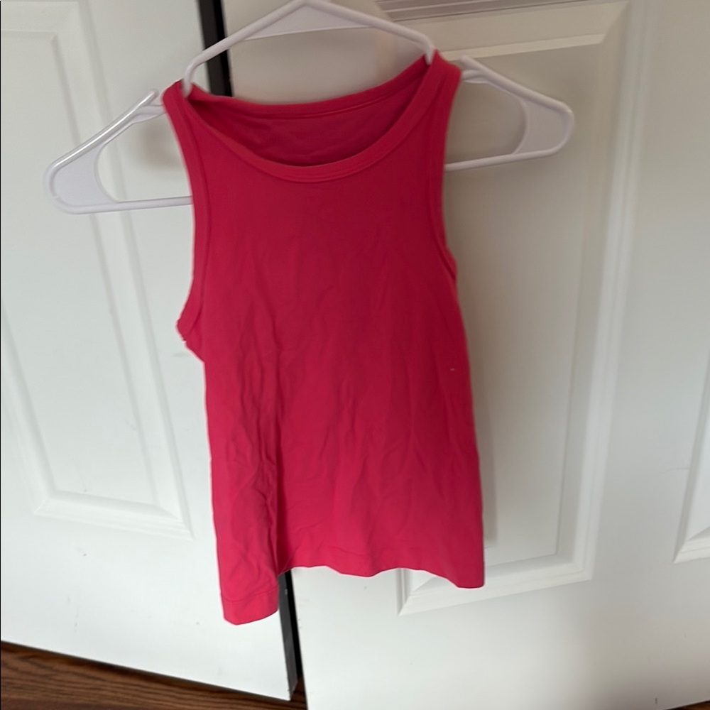 Lululemon Athletica Pink Tank Top
